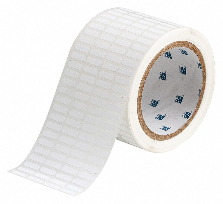 Pre-Cut Label Stock Roll White Matte