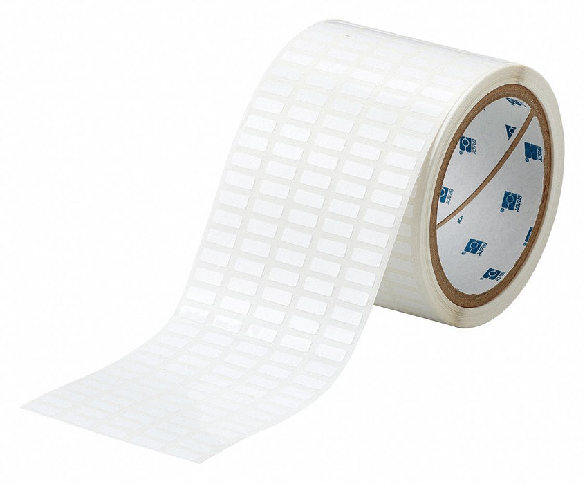 Pre-Cut Label Stock Roll White Gloss
