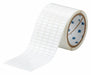 Pre-Cut Label Stock Roll White Gloss