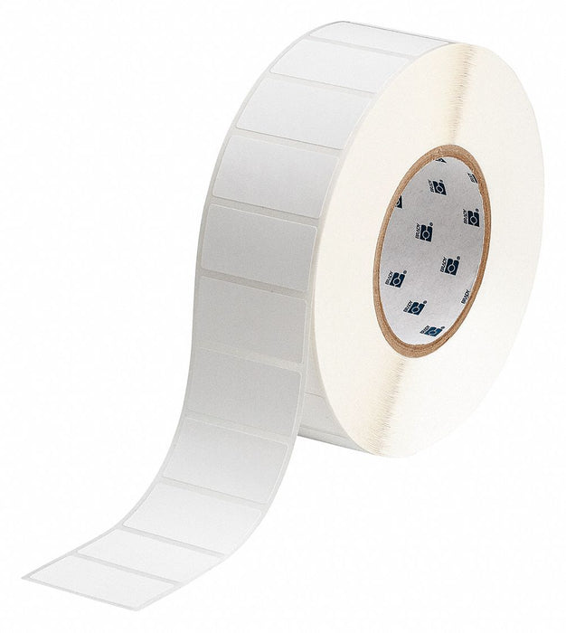 Pre-Cut Label Stock Roll White Matte