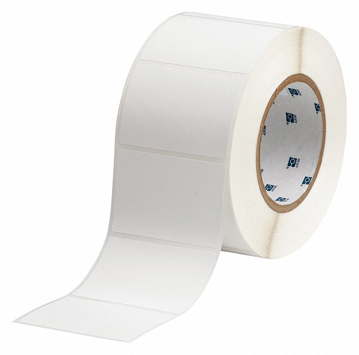 Pre-Cut Label Stock Roll White Matte