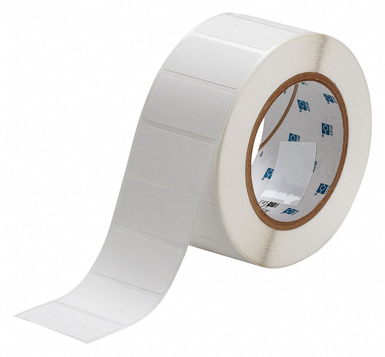 Pre-Cut Label Stock Roll White Matte