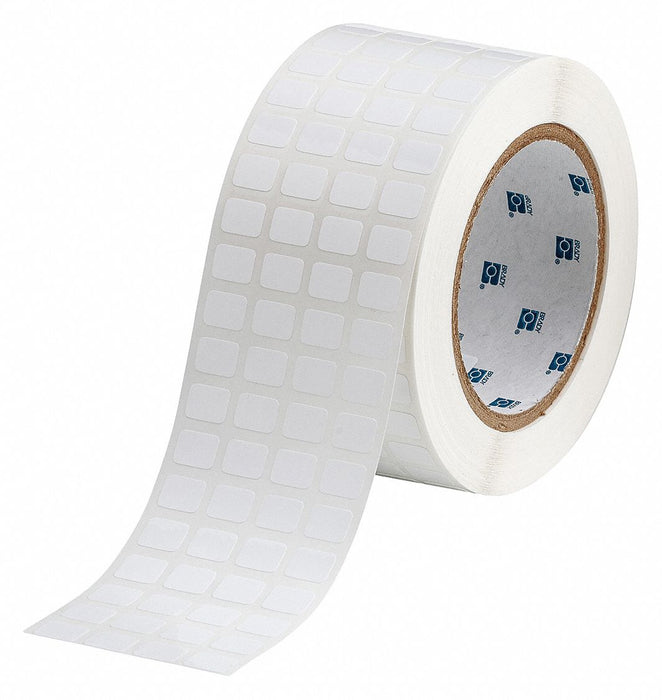 Pre-Cut Label Stock Roll White Gloss
