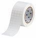 Pre-Cut Label Stock Roll White Gloss