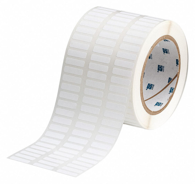 Pre-Cut Label Stock Roll White Matte