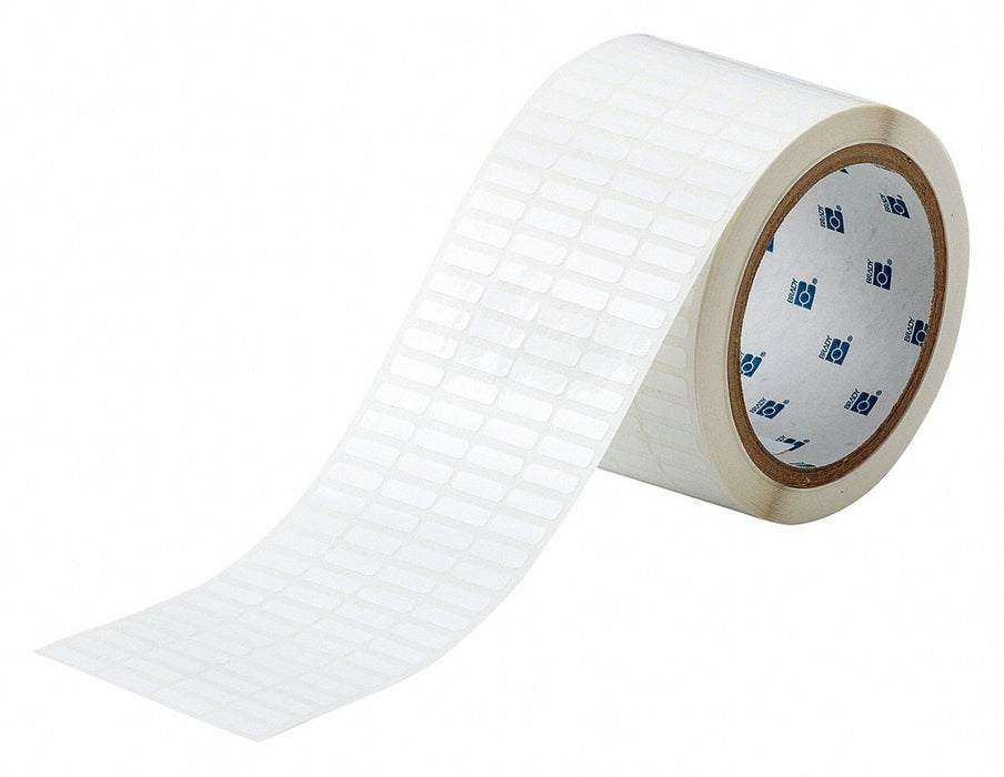 Pre-Cut Label Stock Roll White Gloss