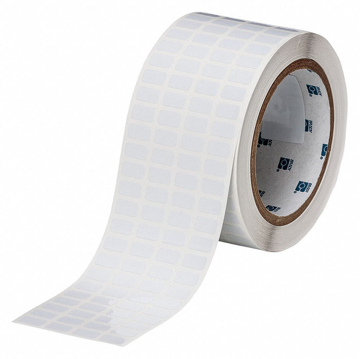 Pre-Cut Label Stock Roll White Gloss
