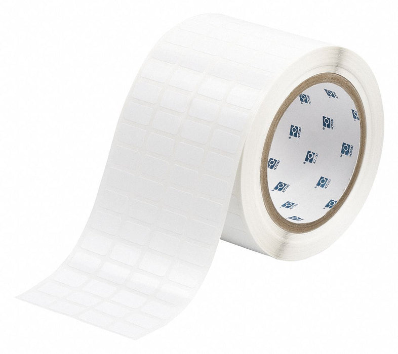 Pre-Cut Label Stock Roll White Gloss
