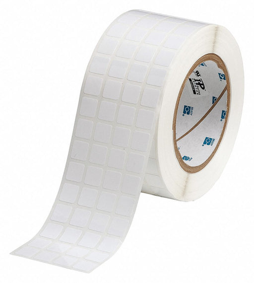 Pre-Cut Label Stock Roll White Gloss