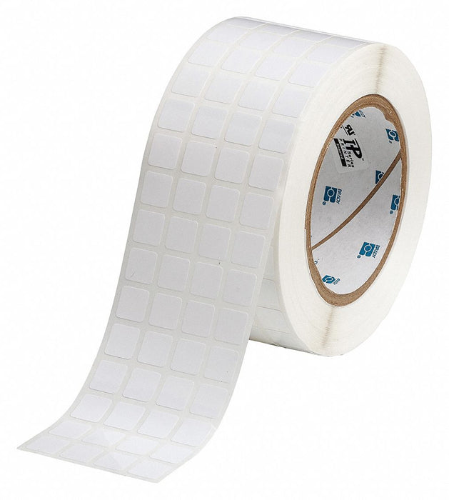 Pre-Cut Label Stock Roll White Gloss