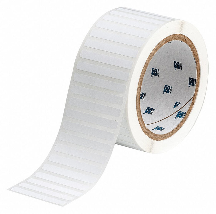 Pre-Cut Label Stock Roll White Matte