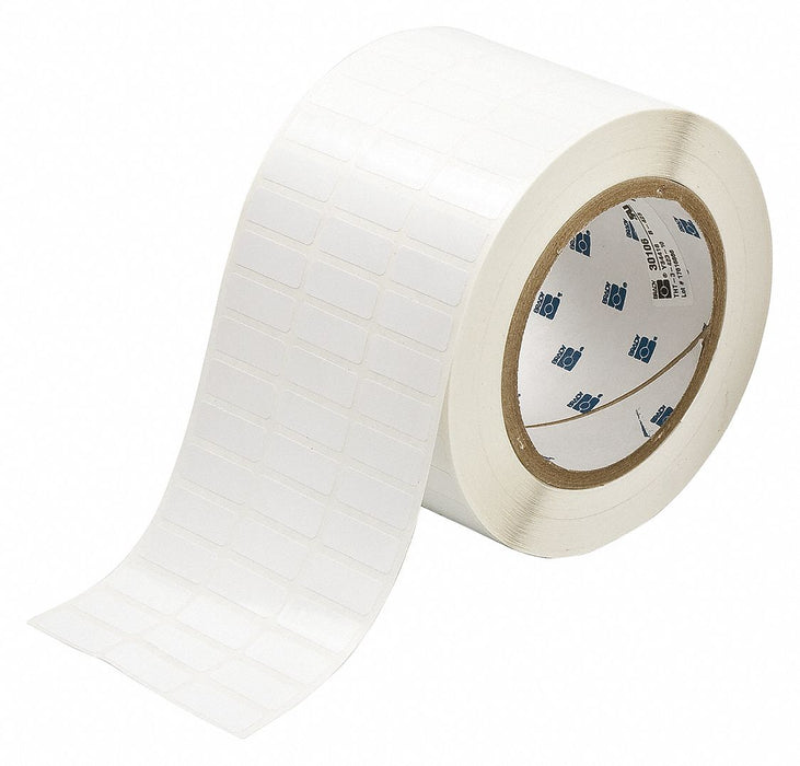 Pre-Cut Label Stock Roll White Gloss