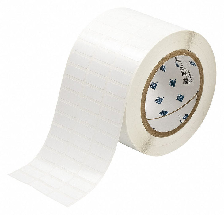 Pre-Cut Label Stock Roll White Gloss
