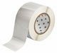 Pre-Cut Label Stock Roll Silver Gloss