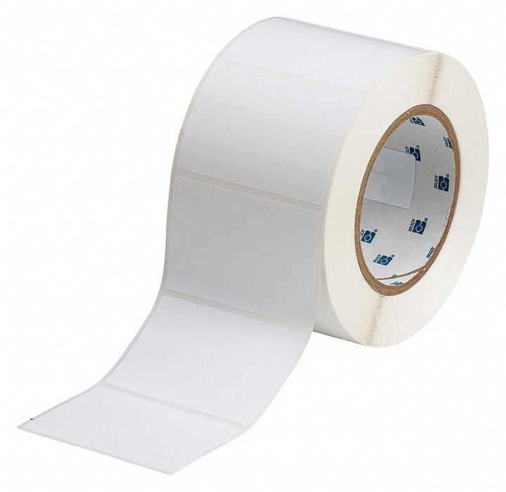 Pre-Cut Label Stock Roll White Matte