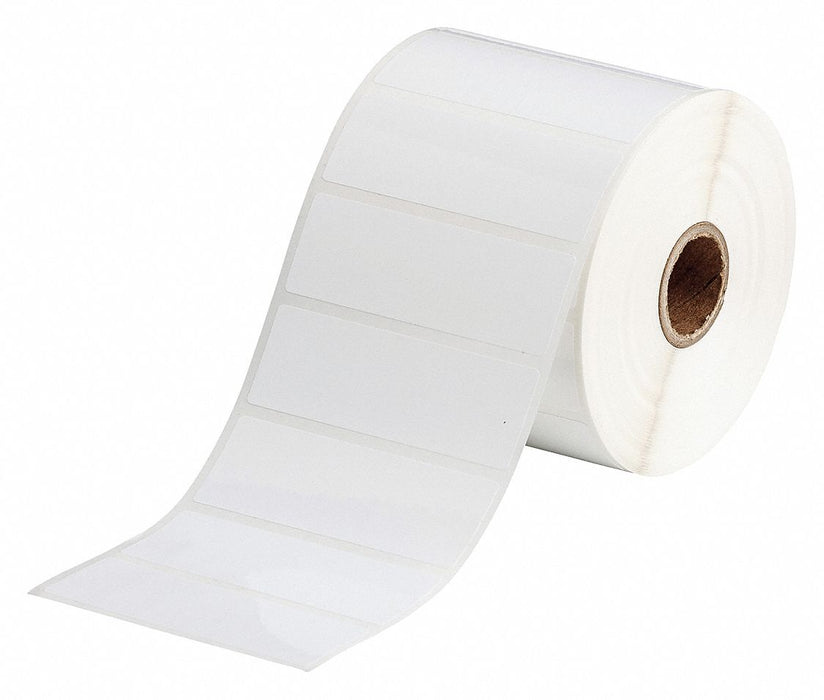 Pre-Cut Label Stock Roll White Gloss