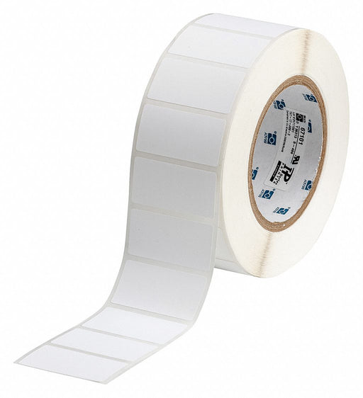 Pre-Cut Label Stock Roll White Matte
