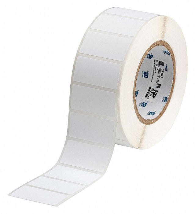 Pre-Cut Label Stock Roll White Matte