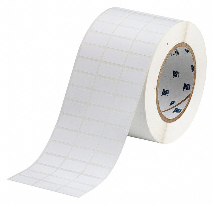Pre-Cut Label Stock Roll White Matte