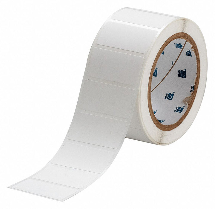 Pre-Cut Label Stock Roll White Gloss