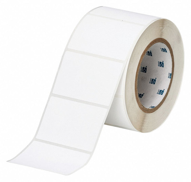 Pre-Cut Label Stock Roll White Matte