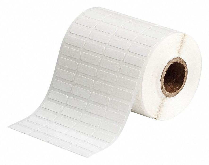 Wraparound Label White Vinyl 3/4 in W