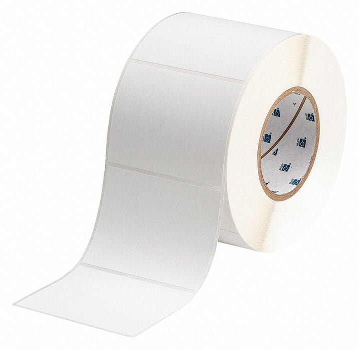 Pre-Cut Label Stock Roll White Matte