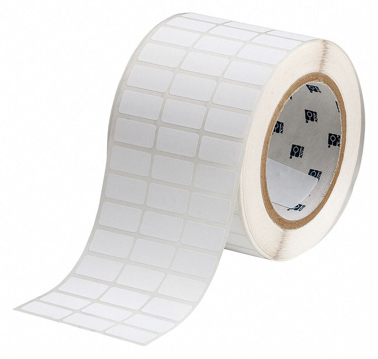 Pre-Cut Label Stock Roll White Matte
