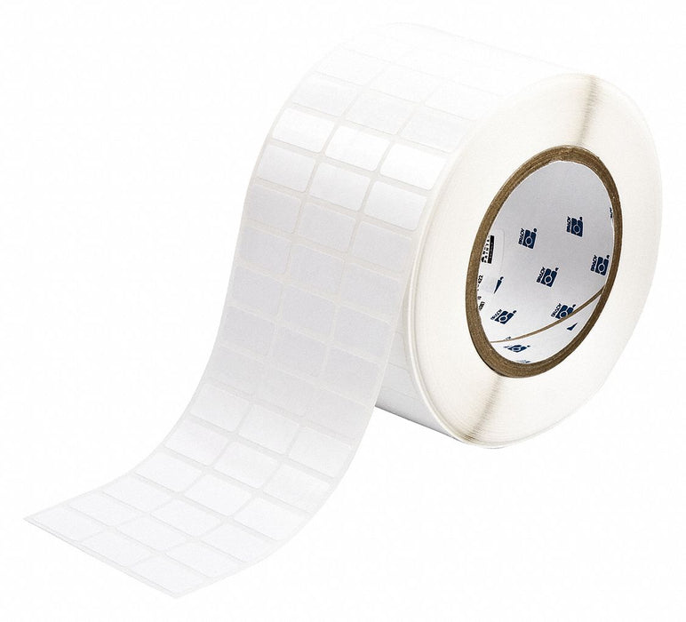 Pre-Cut Label Stock Roll White Gloss