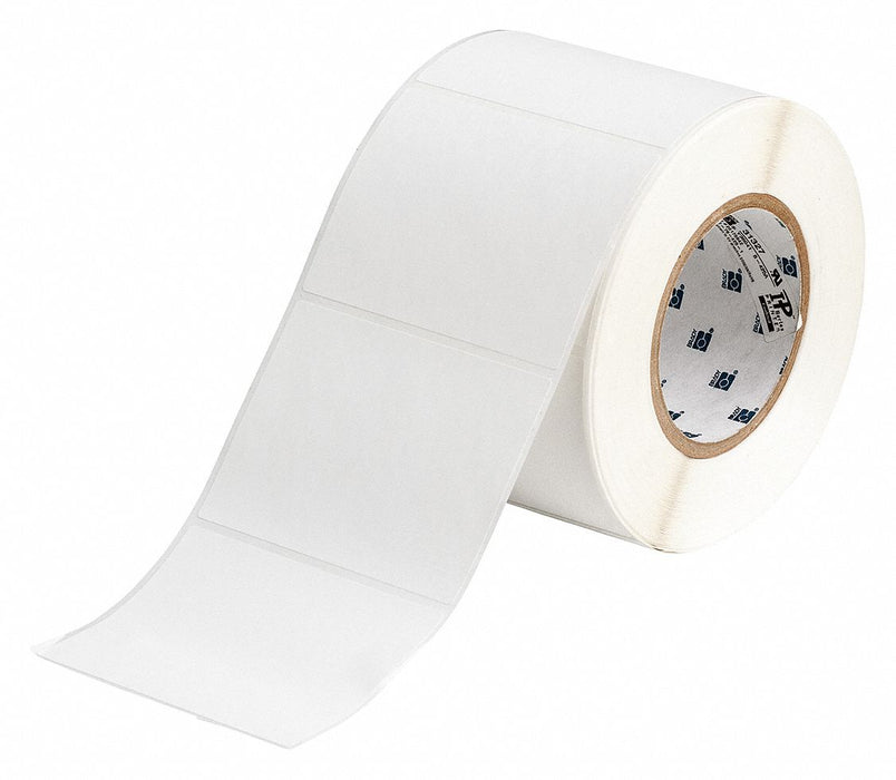 Pre-Cut Label Stock Roll White Matte