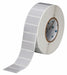 Pre-Cut Label Stock Roll Gray Satin