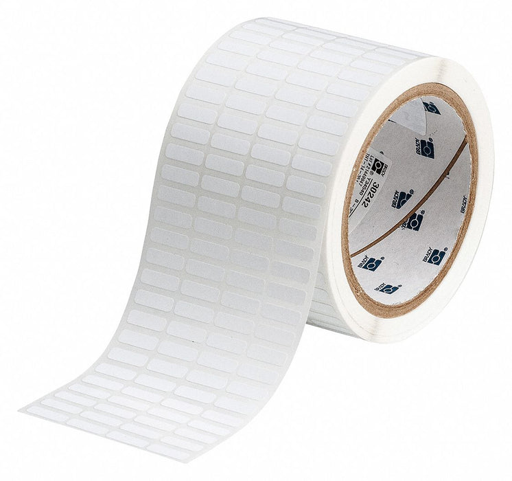 Pre-Cut Label Stock Roll White Matte