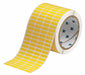 WraparoundLabel Yellow Polyimide 3/4inW