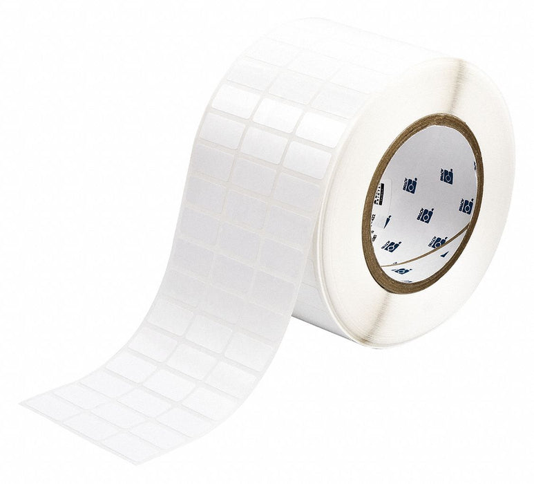 Pre-Cut Label Stock Roll White Gloss