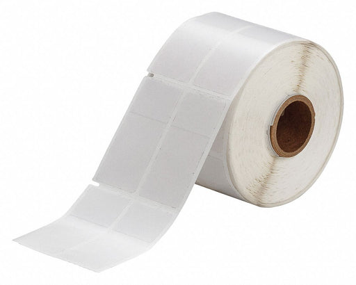 Wraparound Label White Vinyl 1 in W