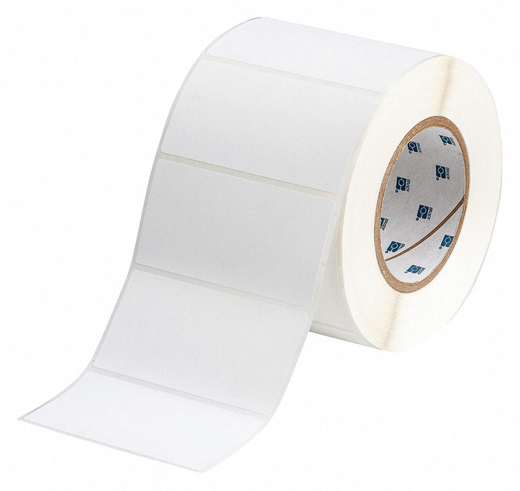 Pre-Cut Label Stock Roll White Matte