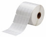 Wraparound Label White Vinyl 1/2 in W