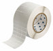Pre-Cut Label Stock Roll Silver Gloss