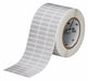 Pre-Cut Label Stock Roll Gray Satin