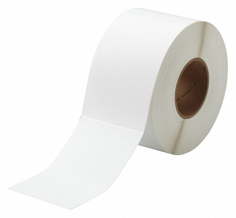 Pre-Cut Label Stock Roll White Matte