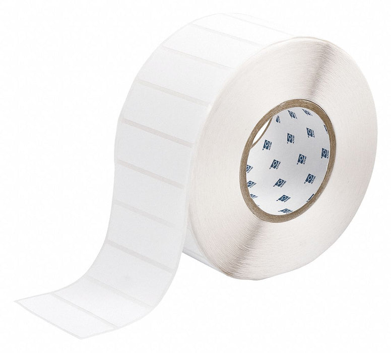 Pre-Cut Label Stock Roll White Gloss