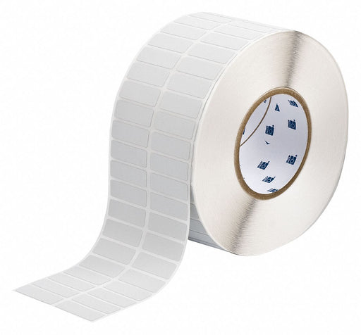 Pre-Cut Label Stock Roll Silver Matte