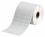 Pre-Cut Label Stock Roll Gray Matte