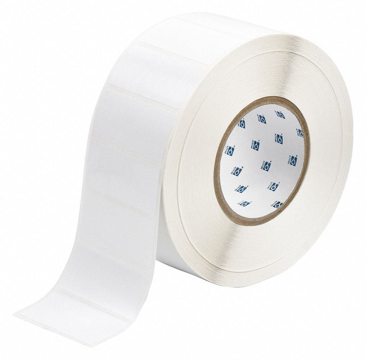 Pre-Cut Label Stock Roll White Gloss