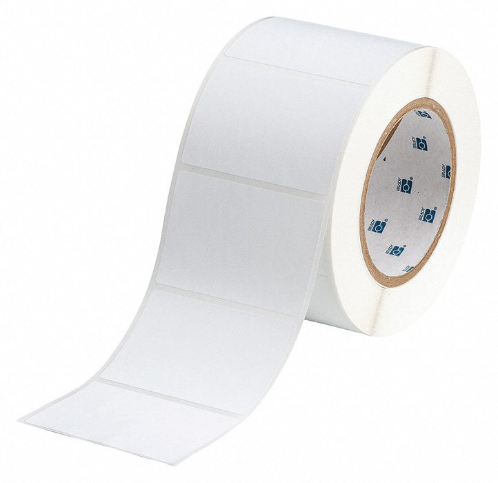 Pre-Cut Label Stock Roll White Matte