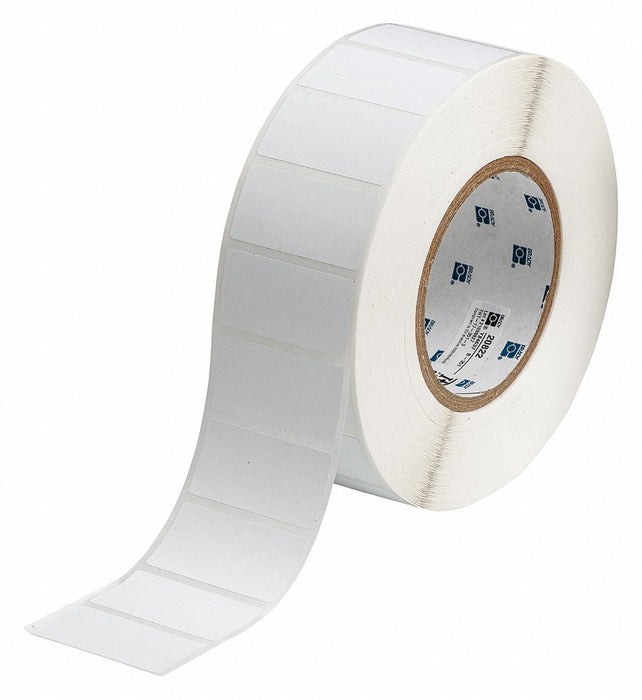 Pre-Cut Label Stock Roll White Matte