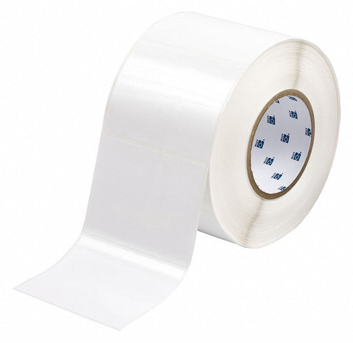 Pre-Cut Label Stock Roll White Gloss