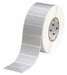 Pre-Cut Label Stock Roll Gray Satin