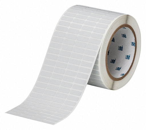 Pre-Cut Label Stock Roll Silver Matte