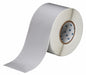ContinuousLabelStock Gray Satin 4inW
